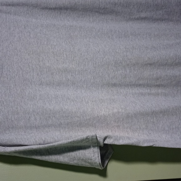 Men's Jerzees Large light heather grey plain T-shirt 👕 - Picture 4 of 5